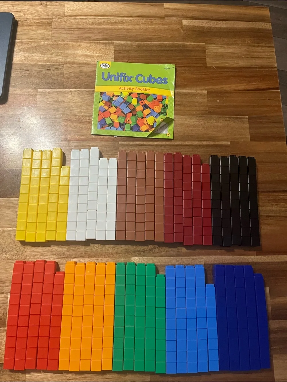 Unifix Cubes Counting Manipulatives - Multi Color Set